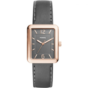 Correa de reloj Fossil ES4245 Cuero Gris 18mm